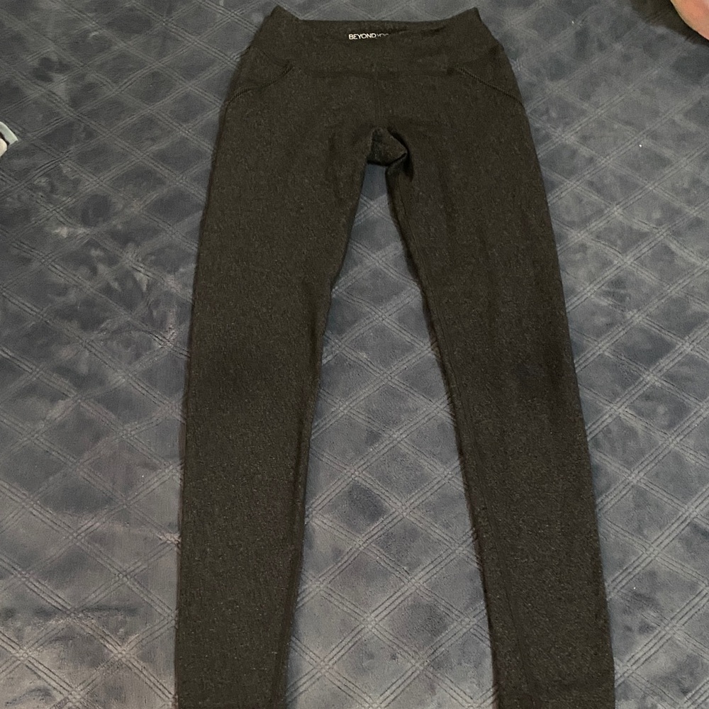 Beyond Yoga Black High-Waist Leggings